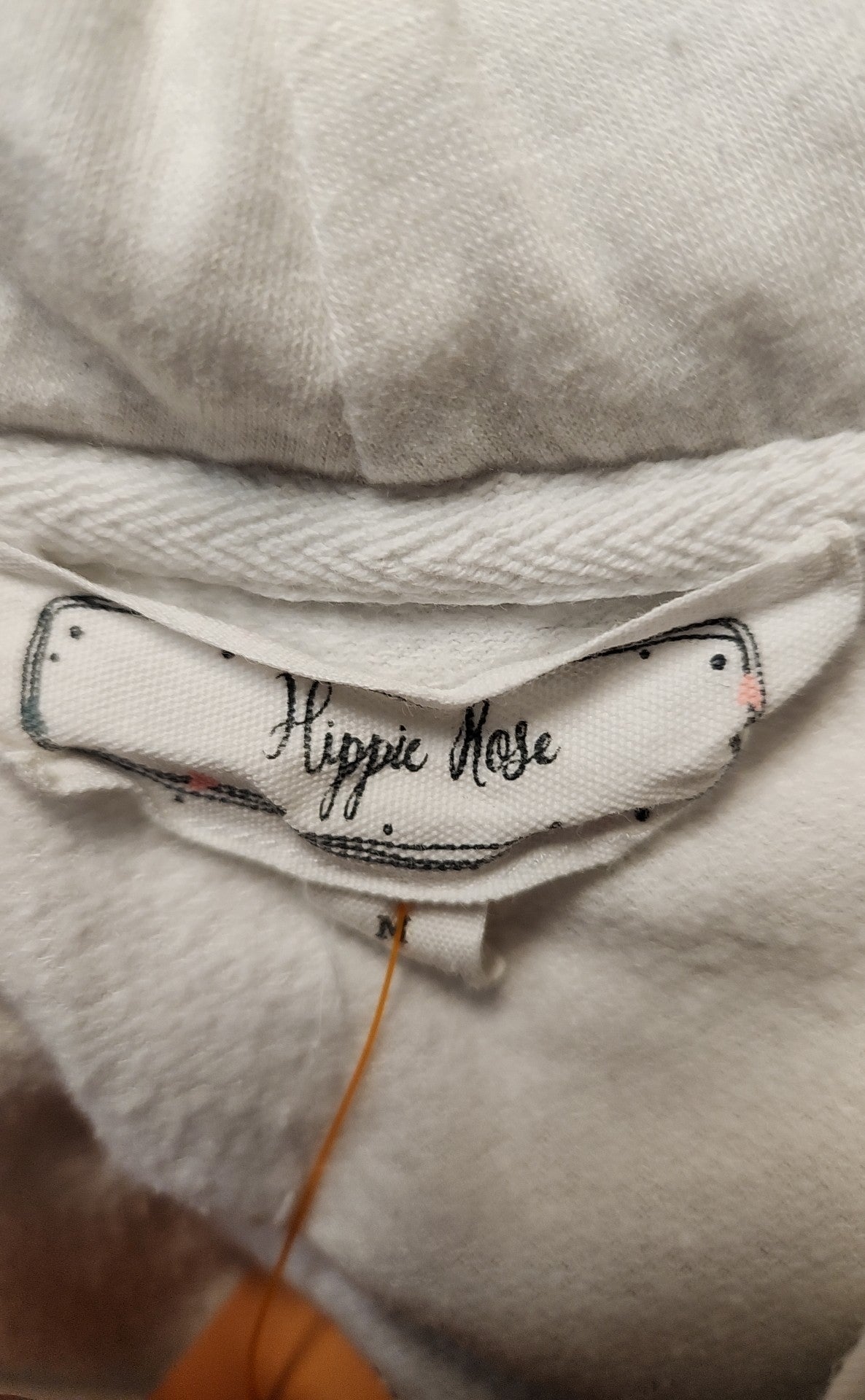 Hippie Rose Women's Size M White Sweatshirt
