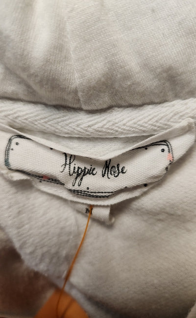 Hippie Rose Women's Size M White Sweatshirt