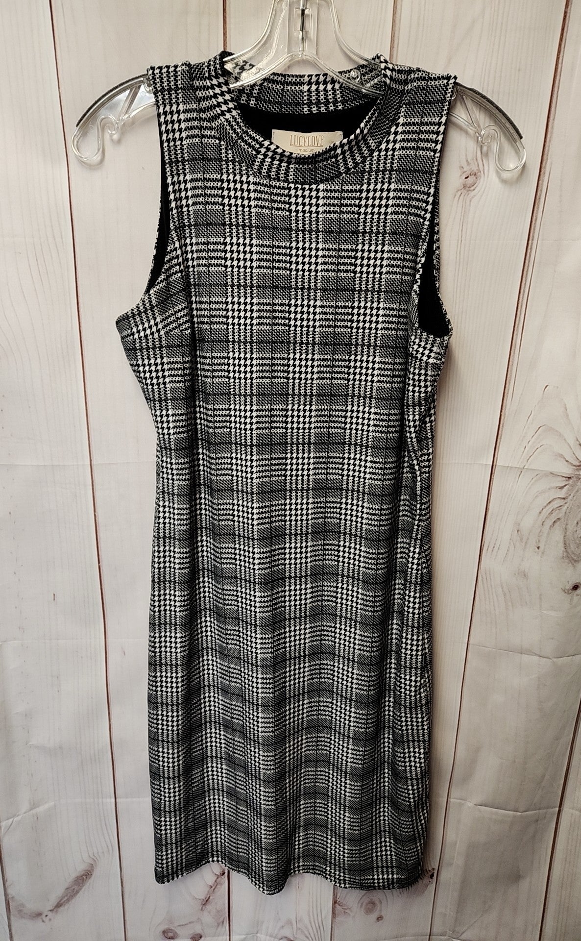 Lucy Love Women's Size M Black & White Dress