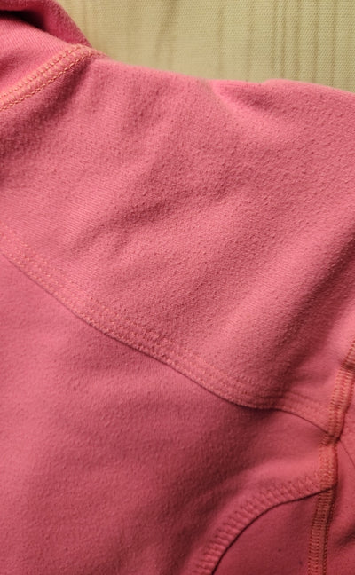 Lululemon Women's Size 8 Pink Active Jacket AS IS- pilling