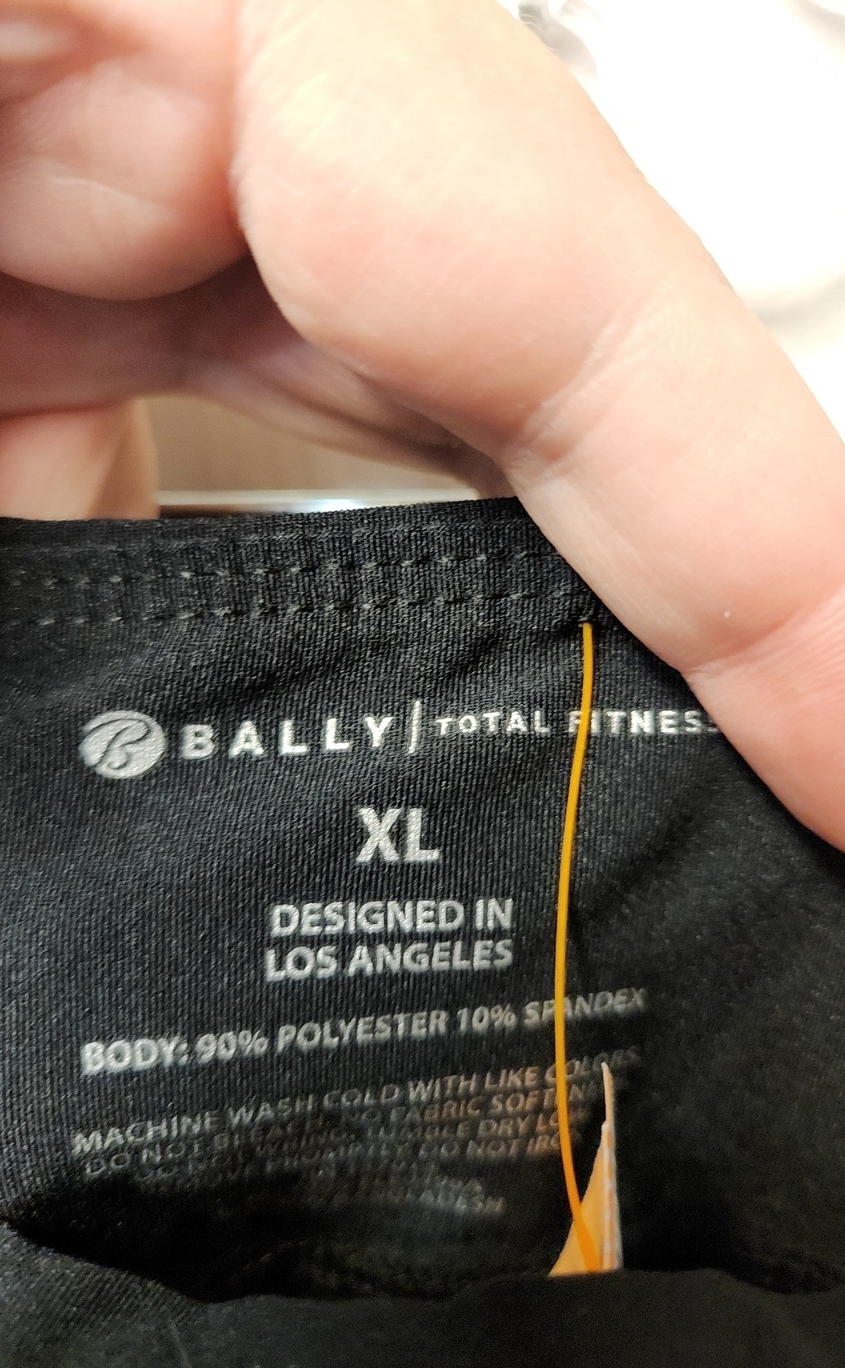 NWT Bally Women's Size XL Black Leggings