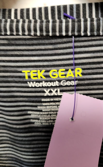 Tek Gear Women's Size XXL Black Short Sleeve Top