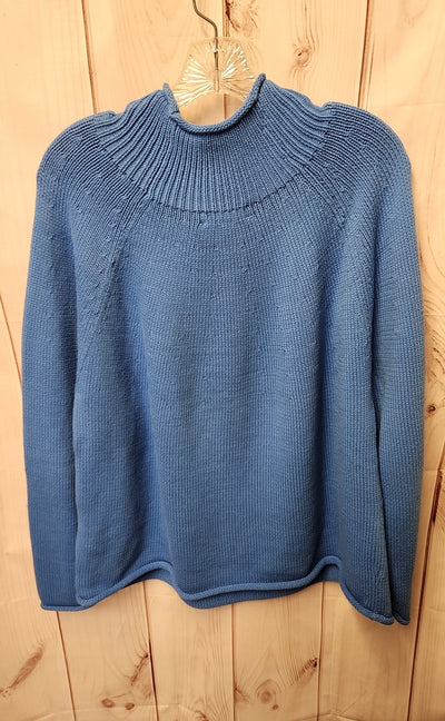 J Crew Women's Size XXL Blue Sweater