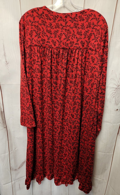 Secret Treasures Women's Size XL Red Nightgown