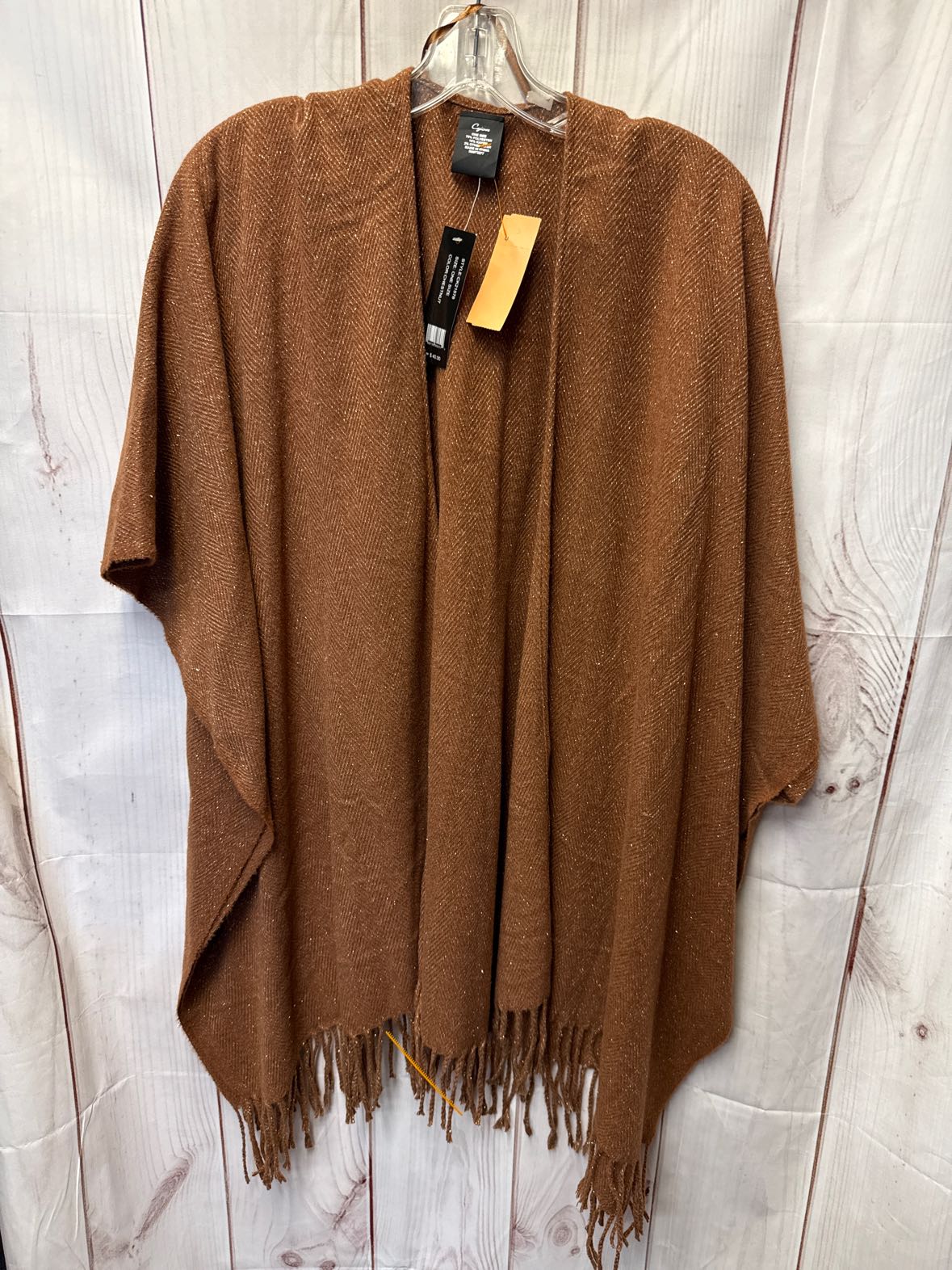 NWT Cejon Women's Size One Size Orange Cardigan