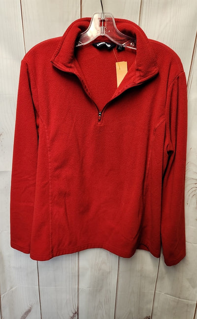 Lands End Women's Size L Red Sweatshirt