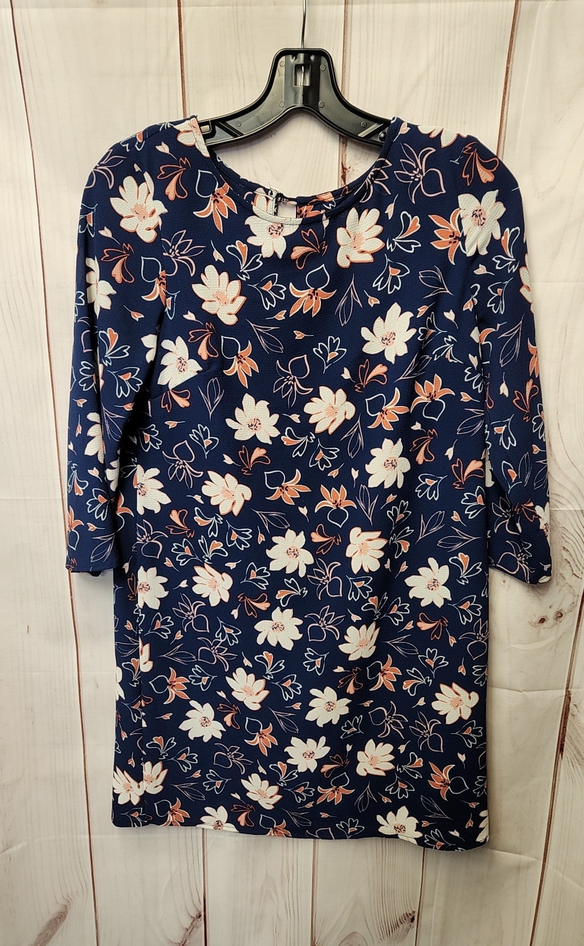 C&E Women's Size XS Blue Floral Dress