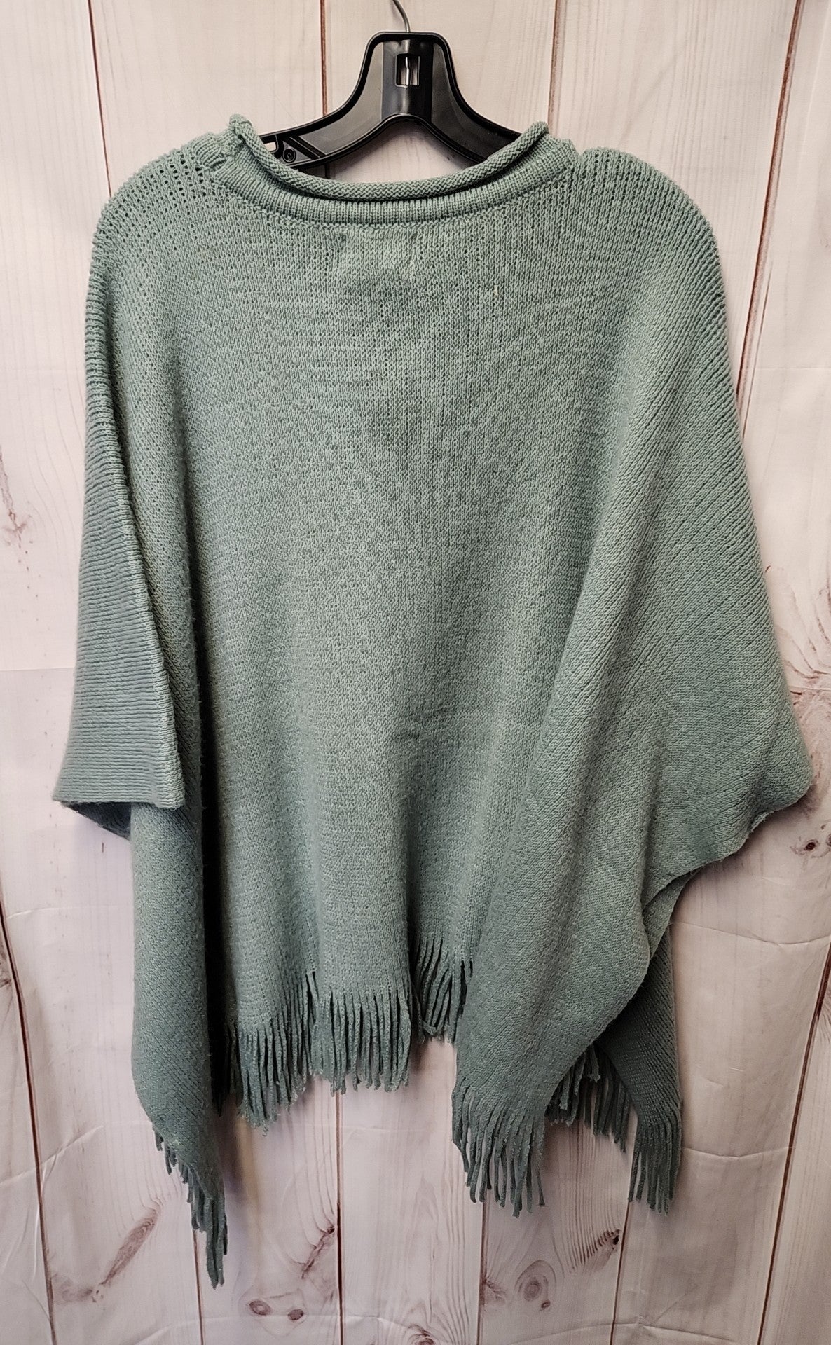 Mia & Tess Women's Size One Size Teal Poncho