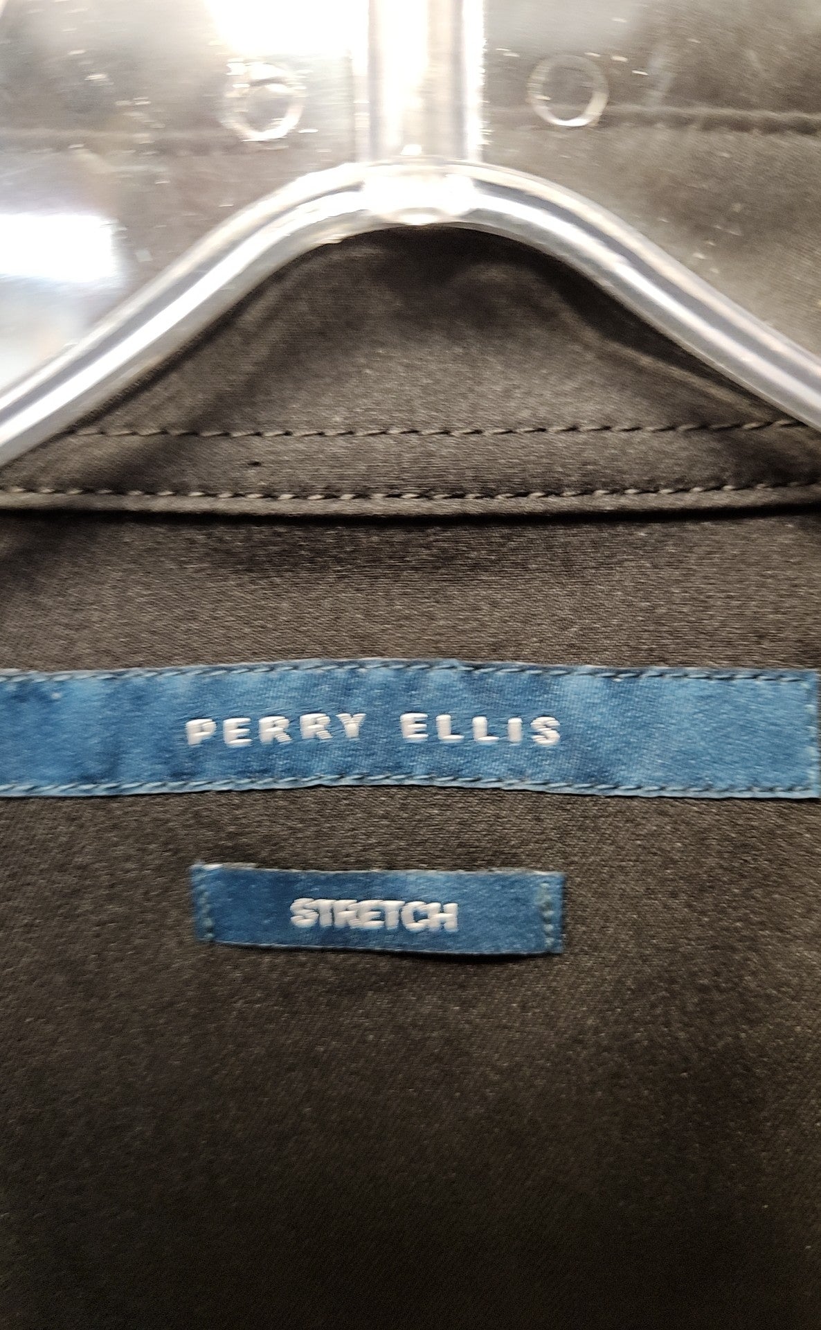 Perry Ellis Men's Size 2X Black Shirt