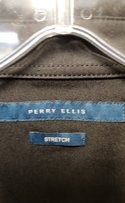Perry Ellis Men's Size 2X Black Shirt