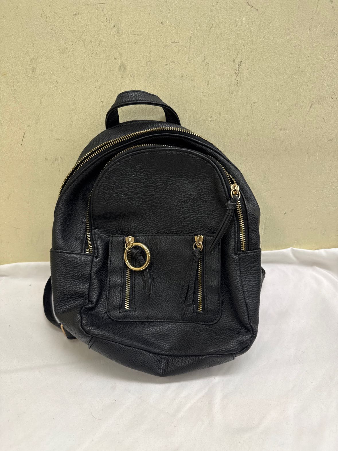 New Look Black Backpack