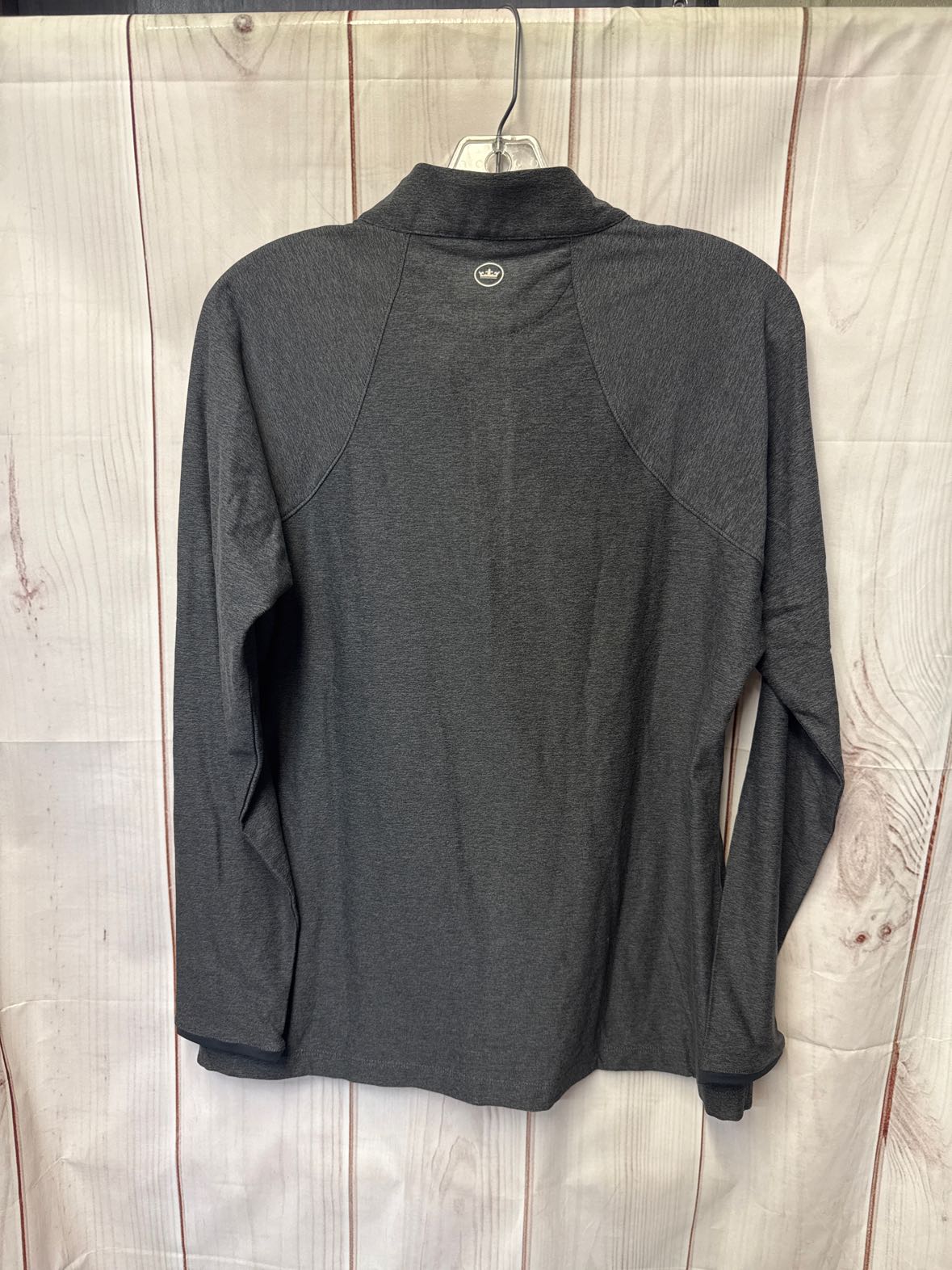 NWT Peter MIllar Women's Size L Gray Long Sleeve Top