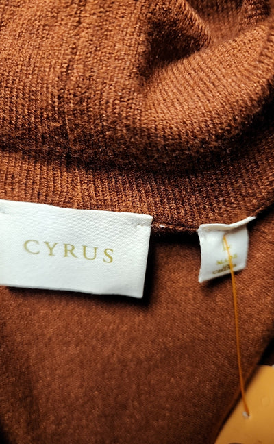 Cyrus Women's Size L Brown Sweater