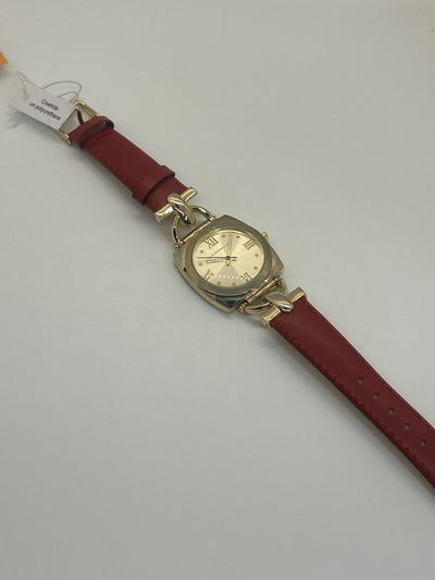 Isaac Mizrahi Live Gold Watch