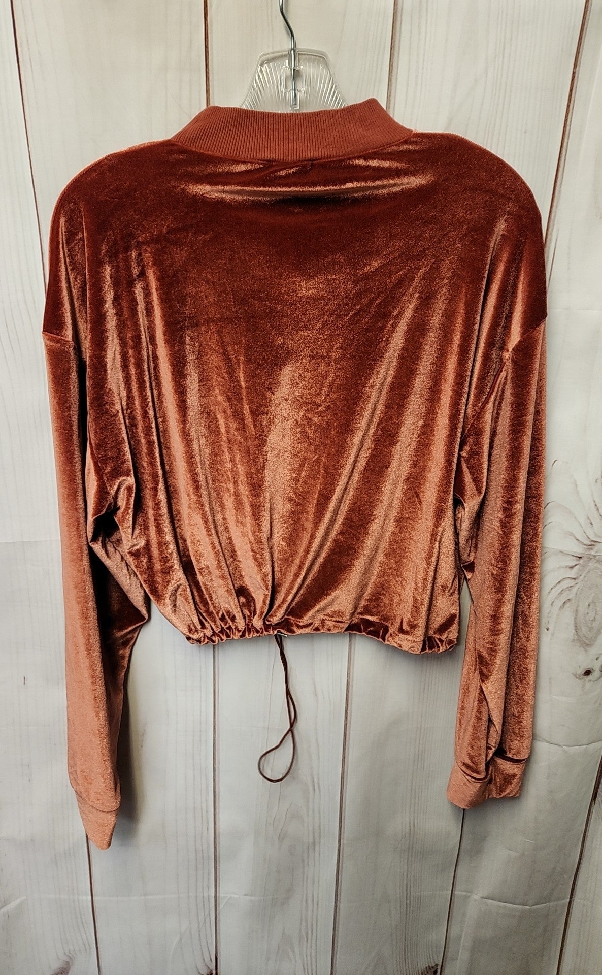 Topshop Women's Size 8 Red Sweatshirt