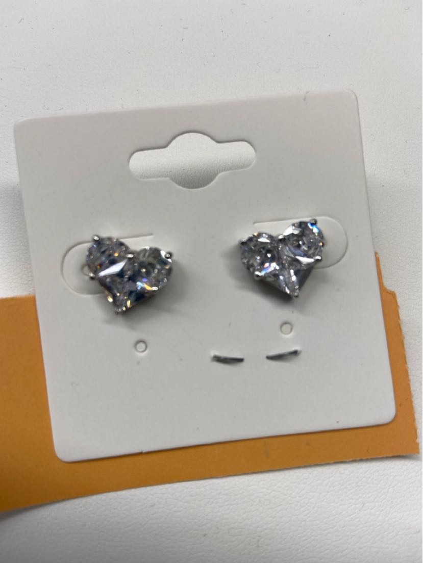 Heart Stud Earrings