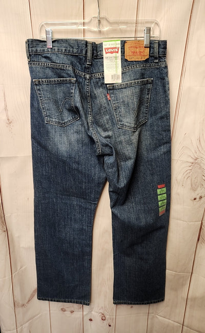 NWT Levis Men's Size 34x28 Blue Jeans 514 Slim Straight