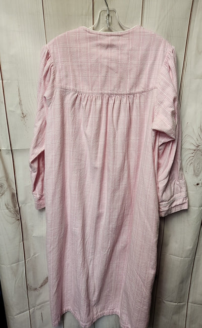 Miss Elaine Women's Size M Pink Nightgown