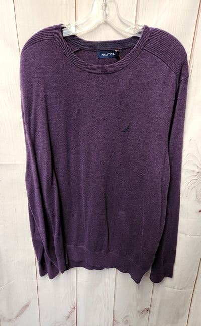 Nautica Men's Size XL Purple Sweater