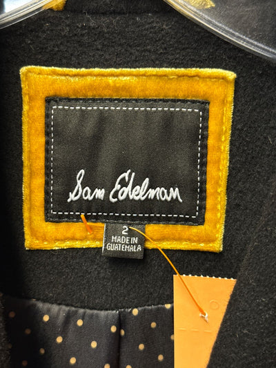 Sam Edelman Women's Size 2 Black Coat