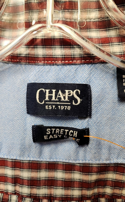 Chaps Men's Size M Red Shirt