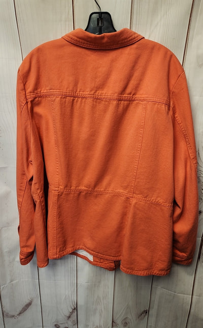 Jessica London Women's Size 24 Coral Jacket