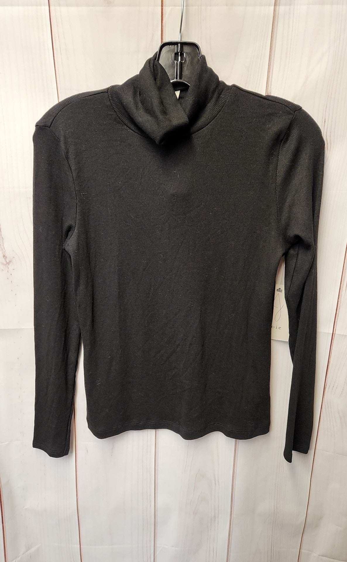 NWT Joie Women's Size S Black Long Sleeve Top