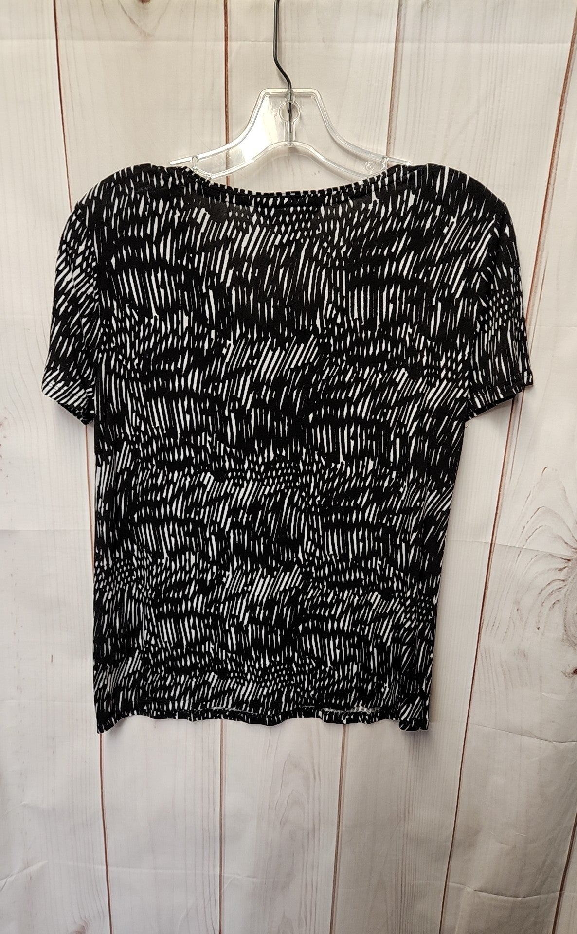 Simply Vera Women's Size S Black Short Sleeve Top