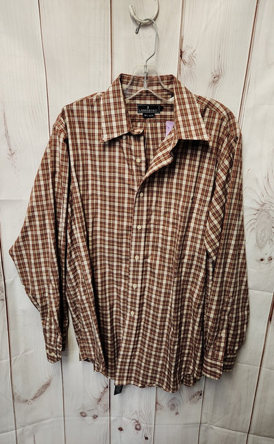 Lanesboro Men's Size L Orange Shirt