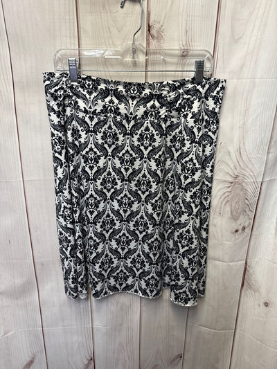 Tranquility Women's Size L Black & White Skirt