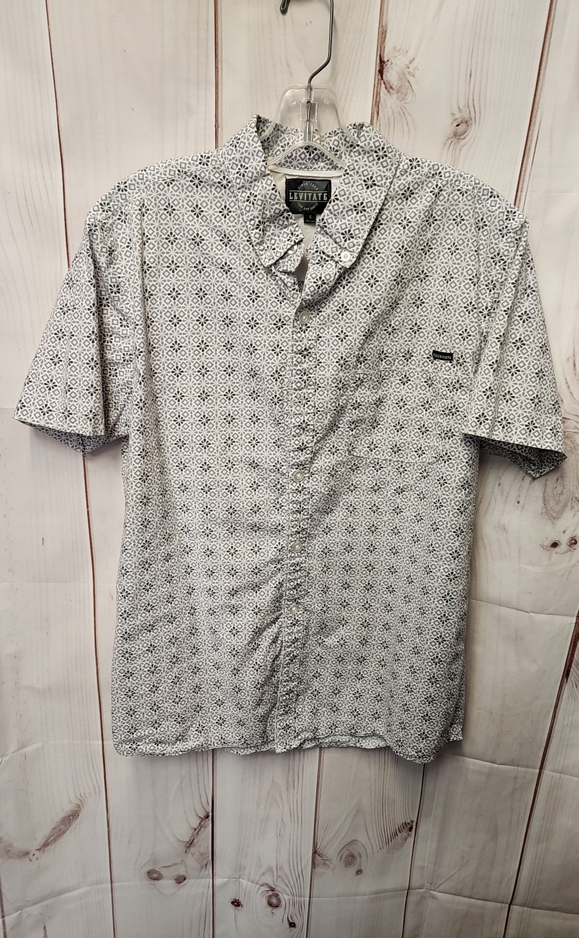 Levitate Men's Size S Gray Shirt