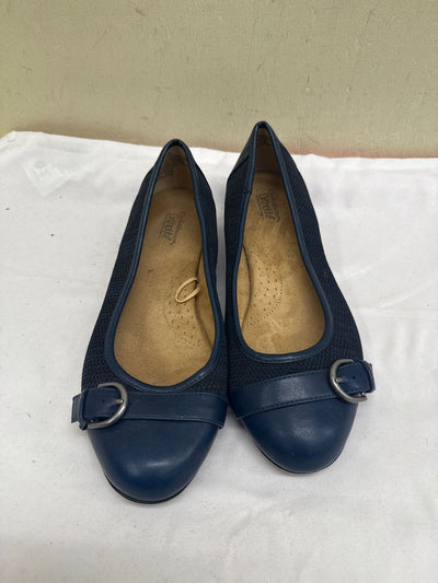 Croft & Barrow Women's Size 9-1/2 Navy Flats Shoes
