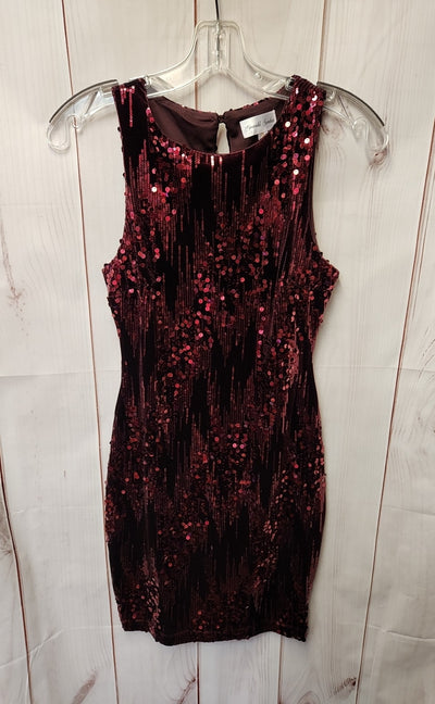 Emerald Sundae Women's Size S Red Sequined Dress