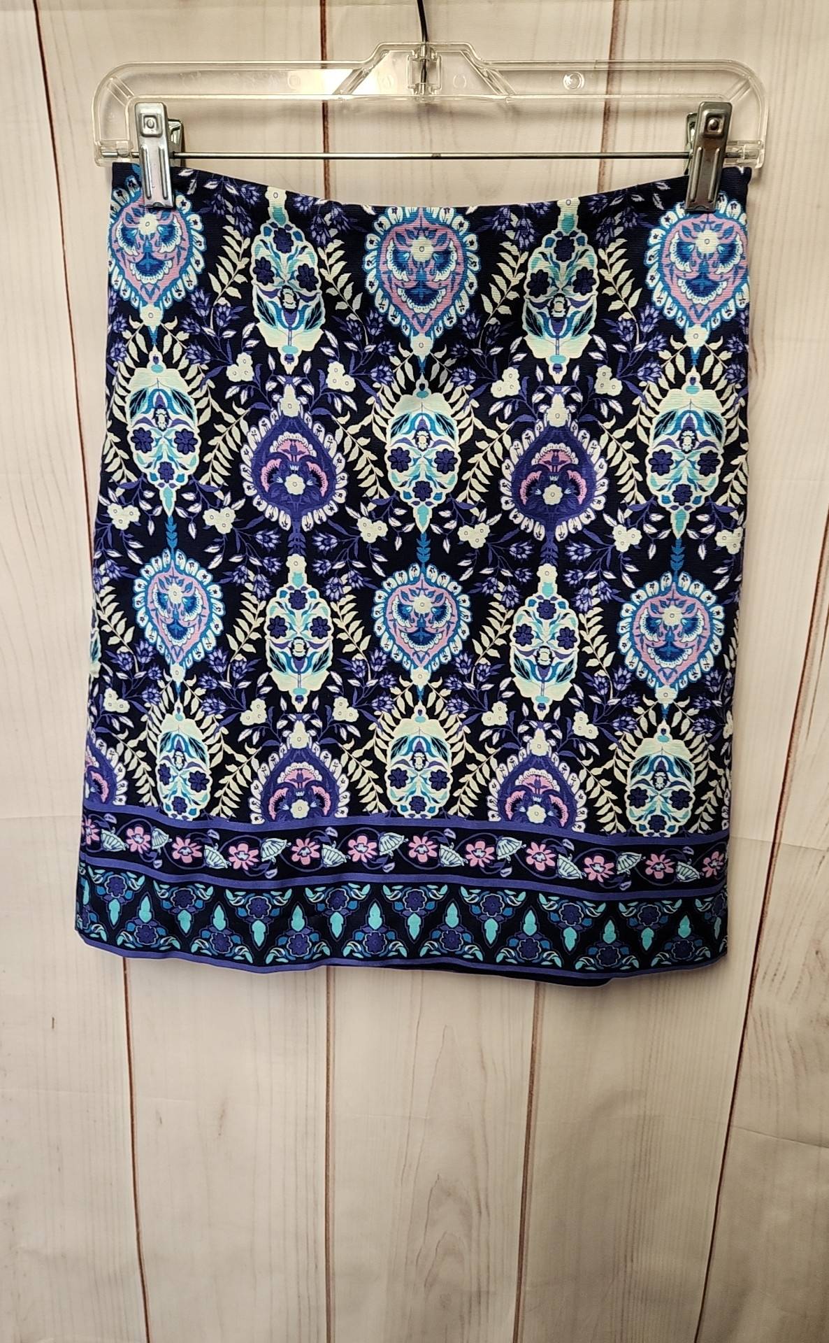 Talbots Women's Size 0 Petite Blue Skirt