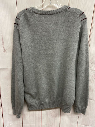 Croft & Barrow Men's Size L Gray Sweater