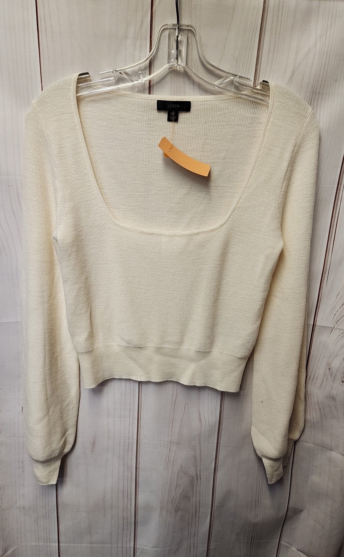 J Crew Women's Size XS White Sweater