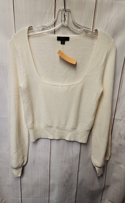 J Crew Women's Size XS White Sweater