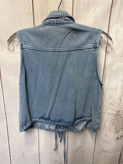 Young Fabulous & Broke Women's Size S Blue Vest