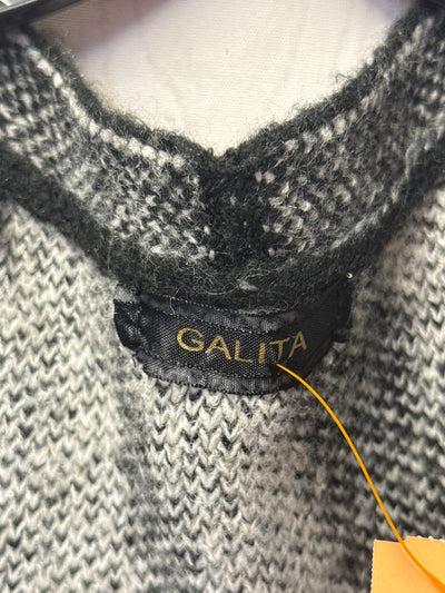 Galita Women's Size One Size Black & White Cardigan