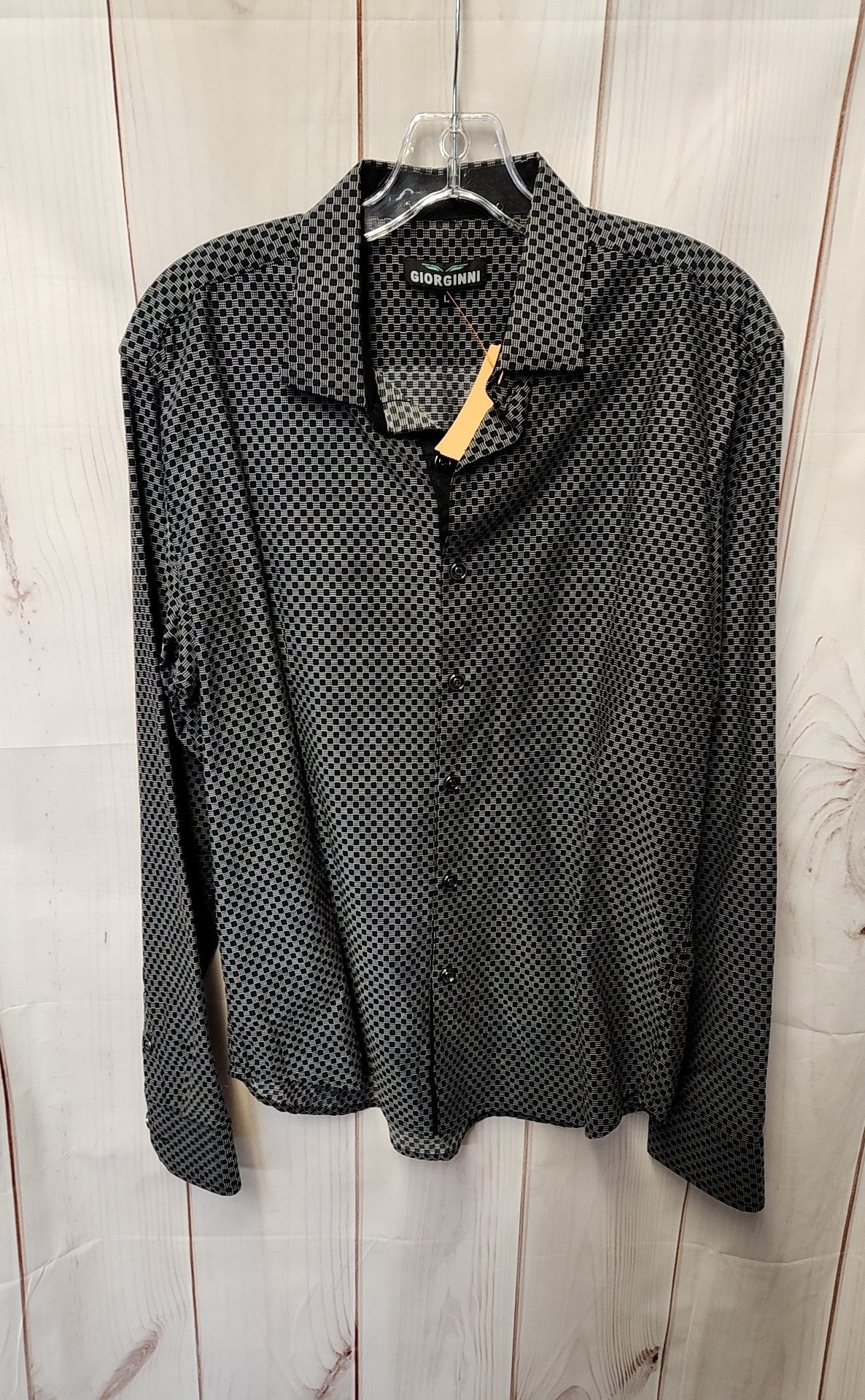 Giorginni Men's Size L Black Shirt