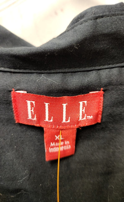 Elle Women's Size XL Black Dress