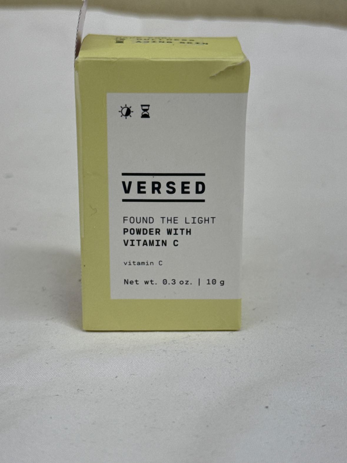 NIB Versed Found the Light powder w Vitamin C .03oz Face Cosmetic
