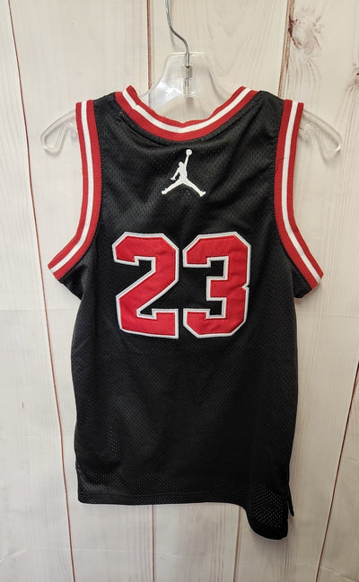 Air Jordan Boy's Size 8/10 Black Shirt