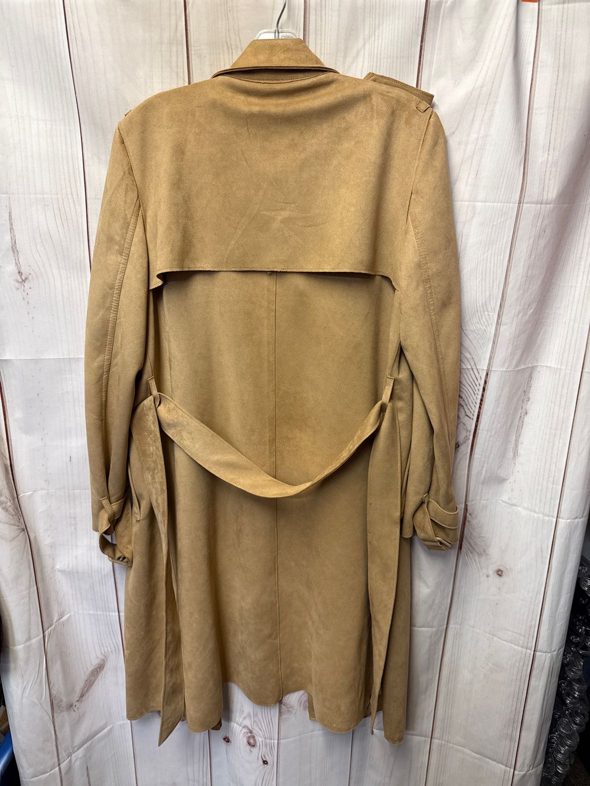 Joan Vass Women's Size L Tan Cardigan