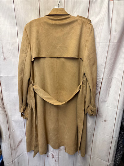 Joan Vass Women's Size L Tan Cardigan