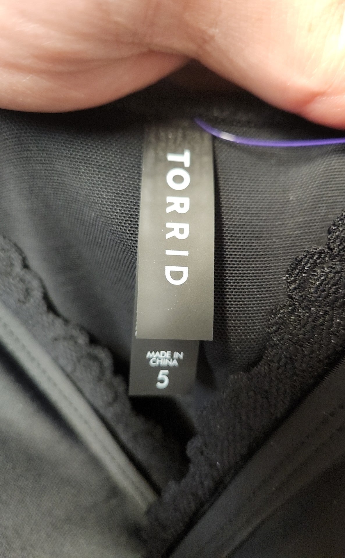 Torrid Women's Size 5X Black Swimsuit