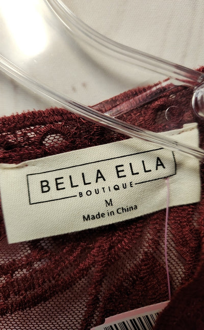 Bella Ella Women's Size M Red Dress