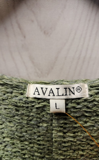 Avalin Women's Size L Green Sweater