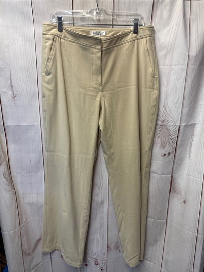Coldwater Creek Women's Size 14 Tan Pants