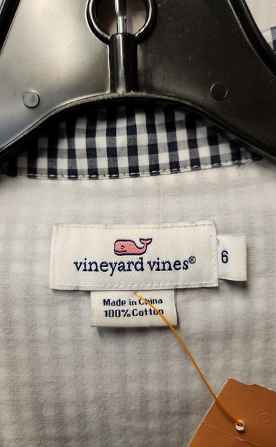 Vineyard Vines Women's Size 6 Black & White Dress